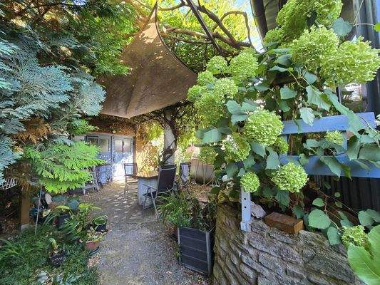 Ansicht Gartensitzplatz