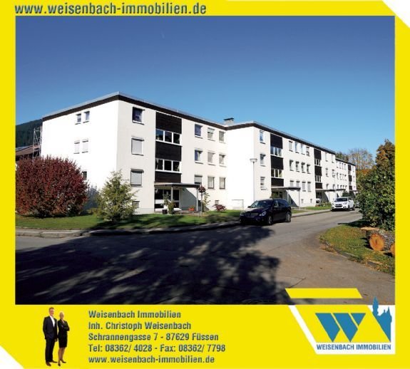 Langjährig und solide vermietete 3-Zimmer-Wohnung mit herrlichem Bergblick und 2 Balkonen