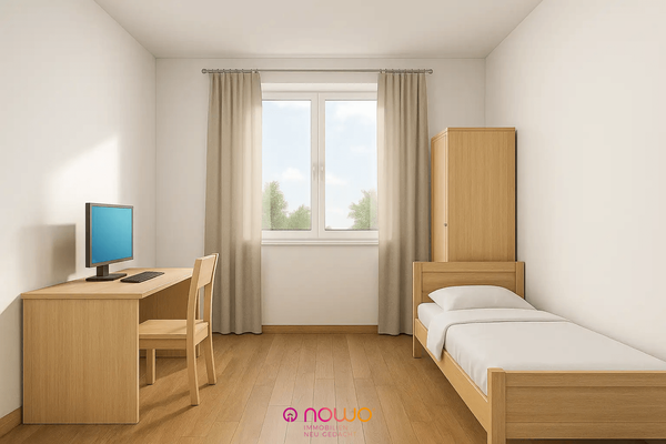 Das Schlafzimmer der Kinder mit viel Platz