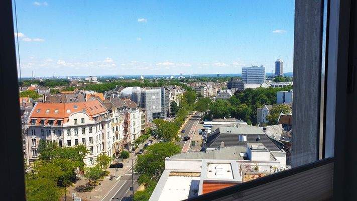 Blick aus dem Hauptbad 