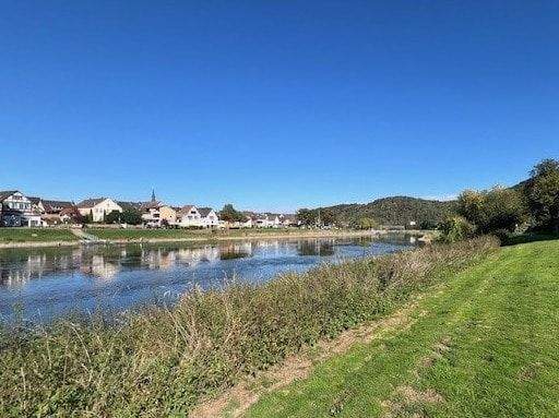 Direkt vor der Tür - die Weser