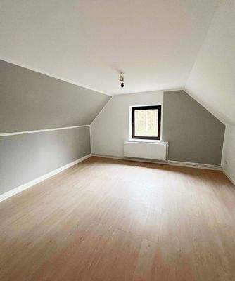 Das Schlafzimmer im DG