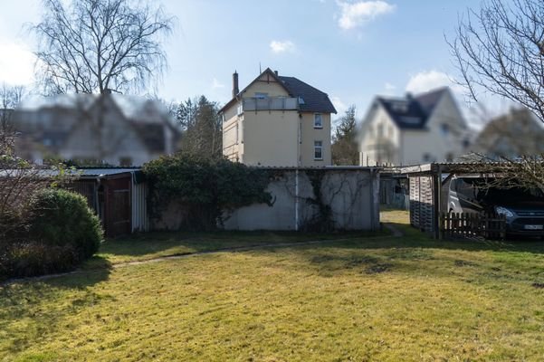 Blick vom Garten