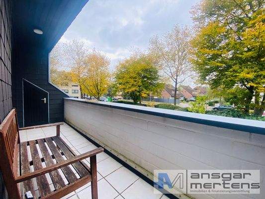 Balkon vom Schlafzimmer