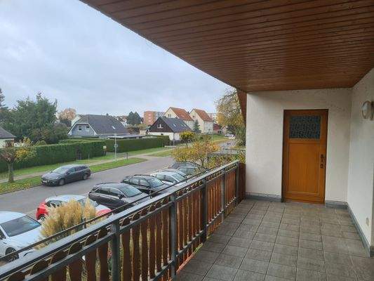 Wohnung OG - Blick 2 vom Balkon