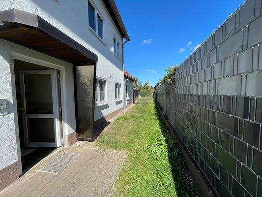 Außenansicht Eingang / Zugang Garten