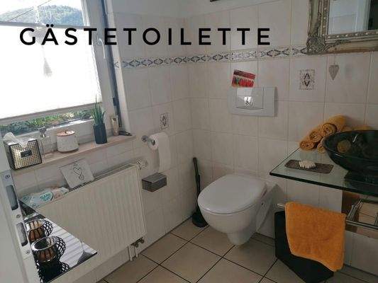 Gäste-WC Erdgeschoß