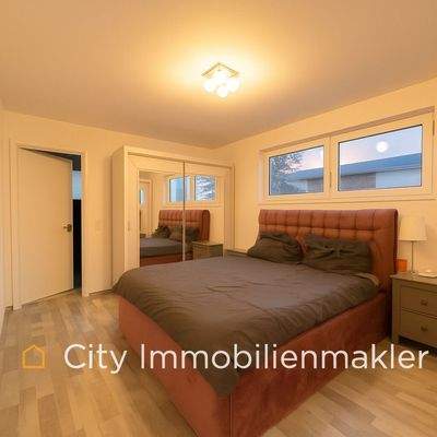 Schlafzimmer mit Bad en Suite