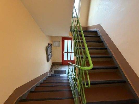 Blick zum Hauseingangsbereich