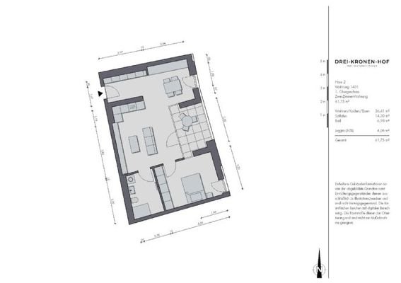 Grundriss WHG 1401