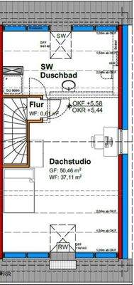Grundriss - Dachgeschoss 