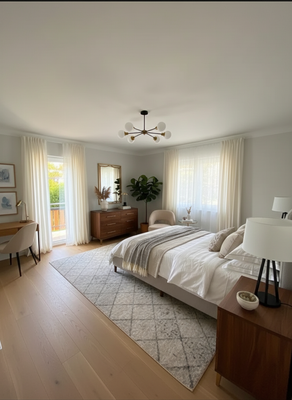 Schlafzimmer Visualisierung