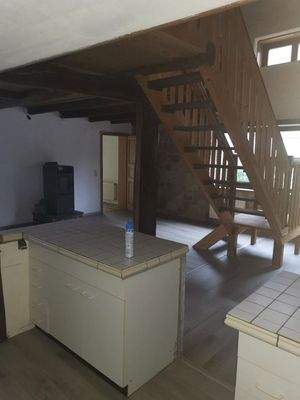 Blick von Küche zum Eingang