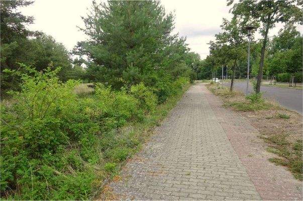 Breite Bürgersteige