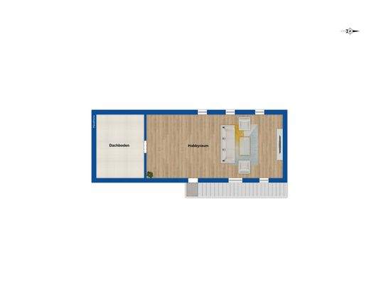 Obergeschoss Hinterhaus