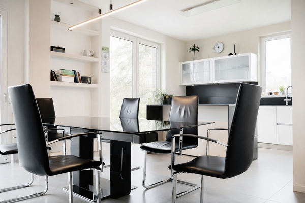 Küche und Essbereich