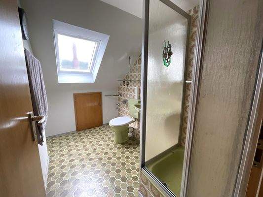 Badezimmer Dachgeschoss