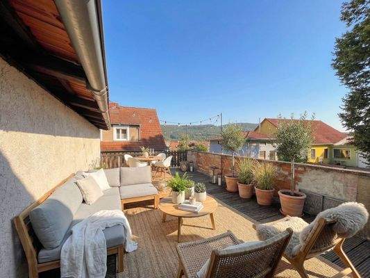 Große Terrasse mit sensationellem Weitblick