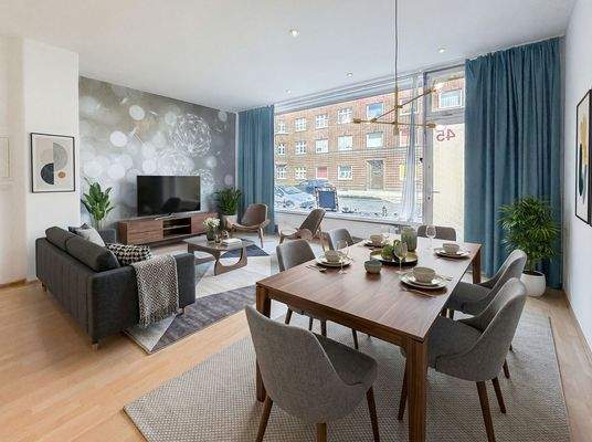 [KI-optimiertes Foto] Essbereich 