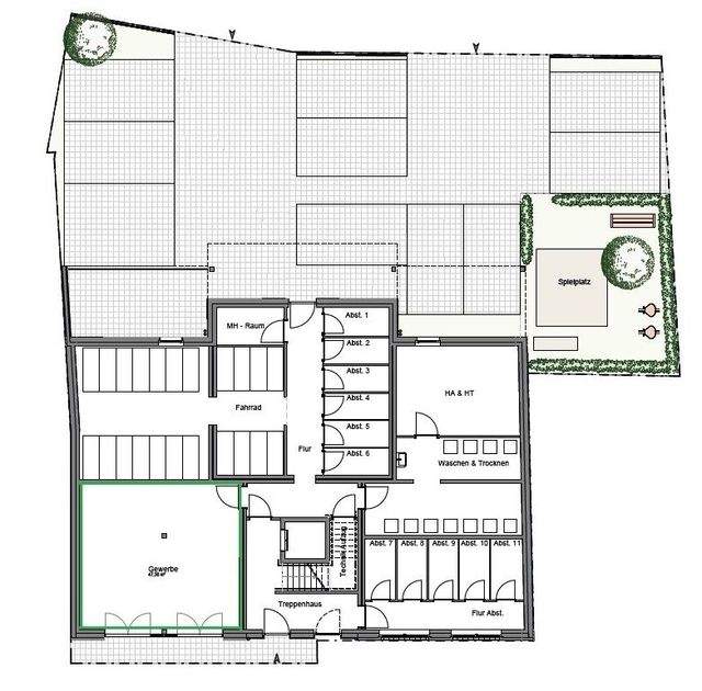 Ahlener Marienplatz, eine 3-Zimmer Neubauwohnung mit 89m² Wohnfläche im EH 40 KNG-Haus. - Foto 4