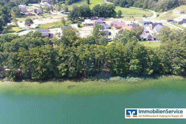 Uferbereich aus der Luft