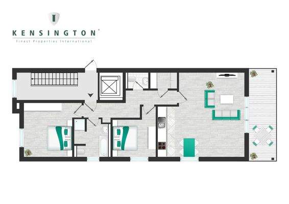 Grundriss Bierdener Kämpe  OG