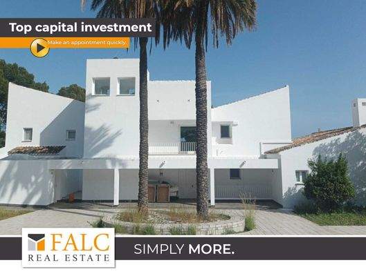 Haupteinfart zur Villa