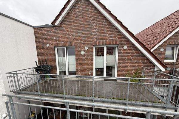 Blick auf den Balkon