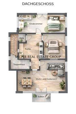 Grundriss Dachgeschoss