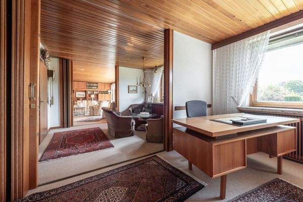 Arbeitszimmer mit Blick Wozi