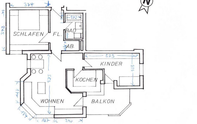 Lageplan-ETW-Hobbie_Wohnung-mit-Massen