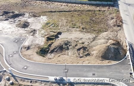 Das westliche Grundstück von Osten