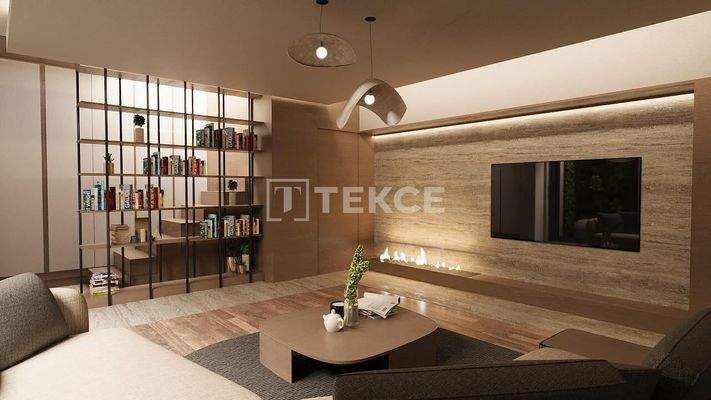 Duplex Apartment Close to the Bağdat Street in Kadıköy