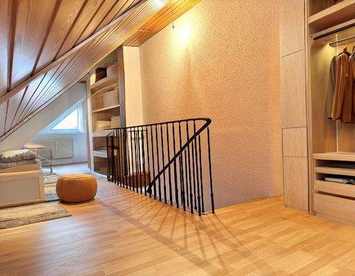 Dachgeschoss Ankleide