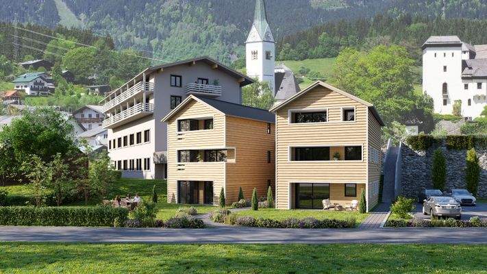 Visualisierung Hotelanlage