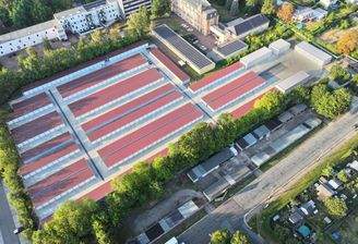 Garagenpark Luftbild