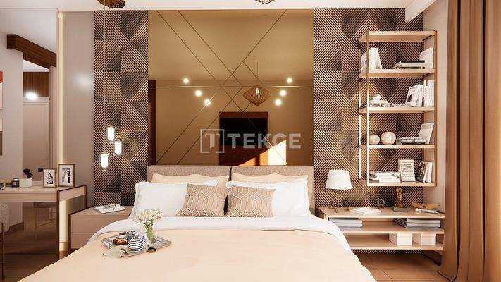 Apartments in a Complex with Pools in Büyükçekmece İstanbul