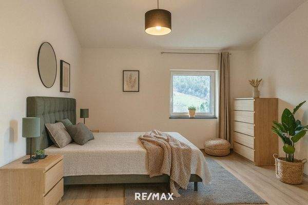 Wohnung - Visualisierung Schlafzimmer