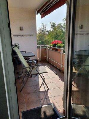 Balkon Richtung Westen