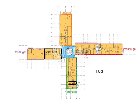 Grundriss 1. Untergeschoss