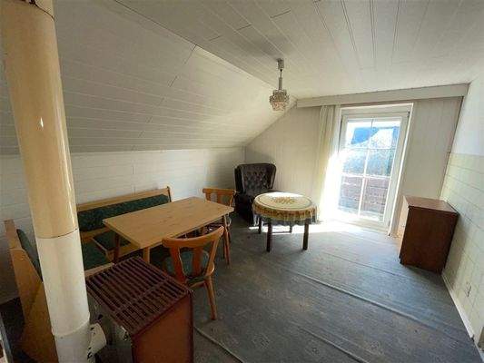 Zimmer im Dachgeschoss