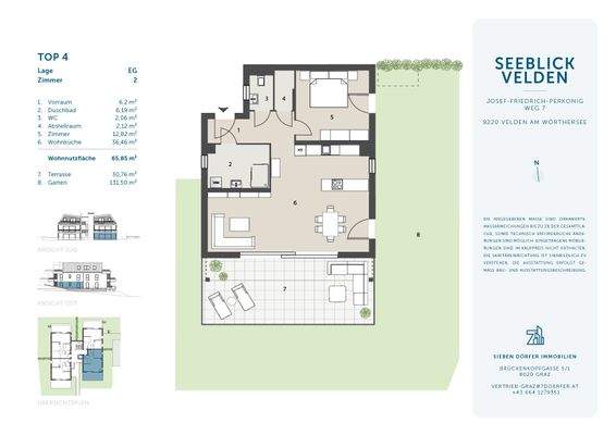  Verkaufsplan Top 04 - Seeblick Velden - 7D