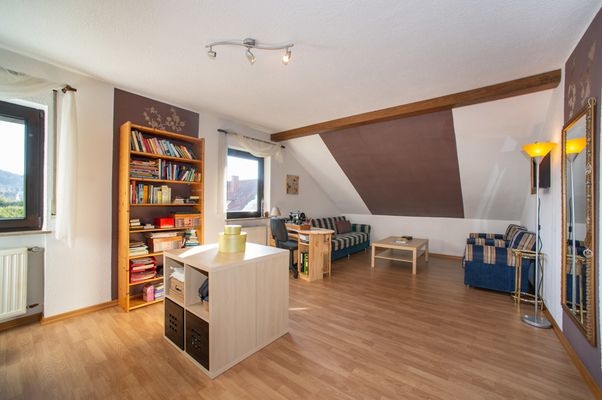 Schlafen DG - ganz gemütlich mit Schrägen 