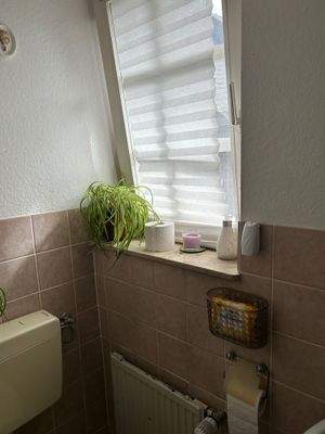 Gäste-WC Haus rechts vermieteter Teil