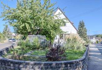 Hausansicht - Stirnseite