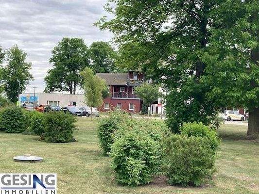 Blick in den ruhigen Innenbereich der Wohnanlagen