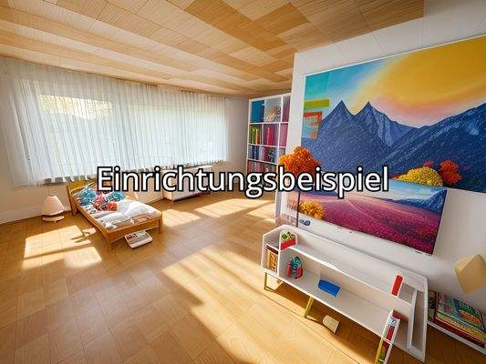 Kinderzimmer EG Einrichtungsbeispiel