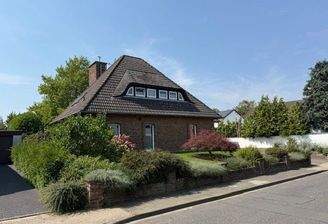 Haus aus der Frontansicht