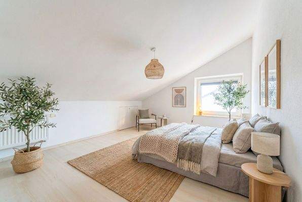 Dachgeschoß visualisiert