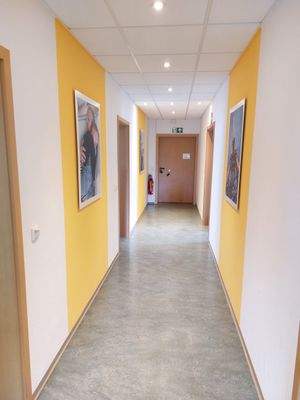 Eingangsbereich der Gewerbeeinheit